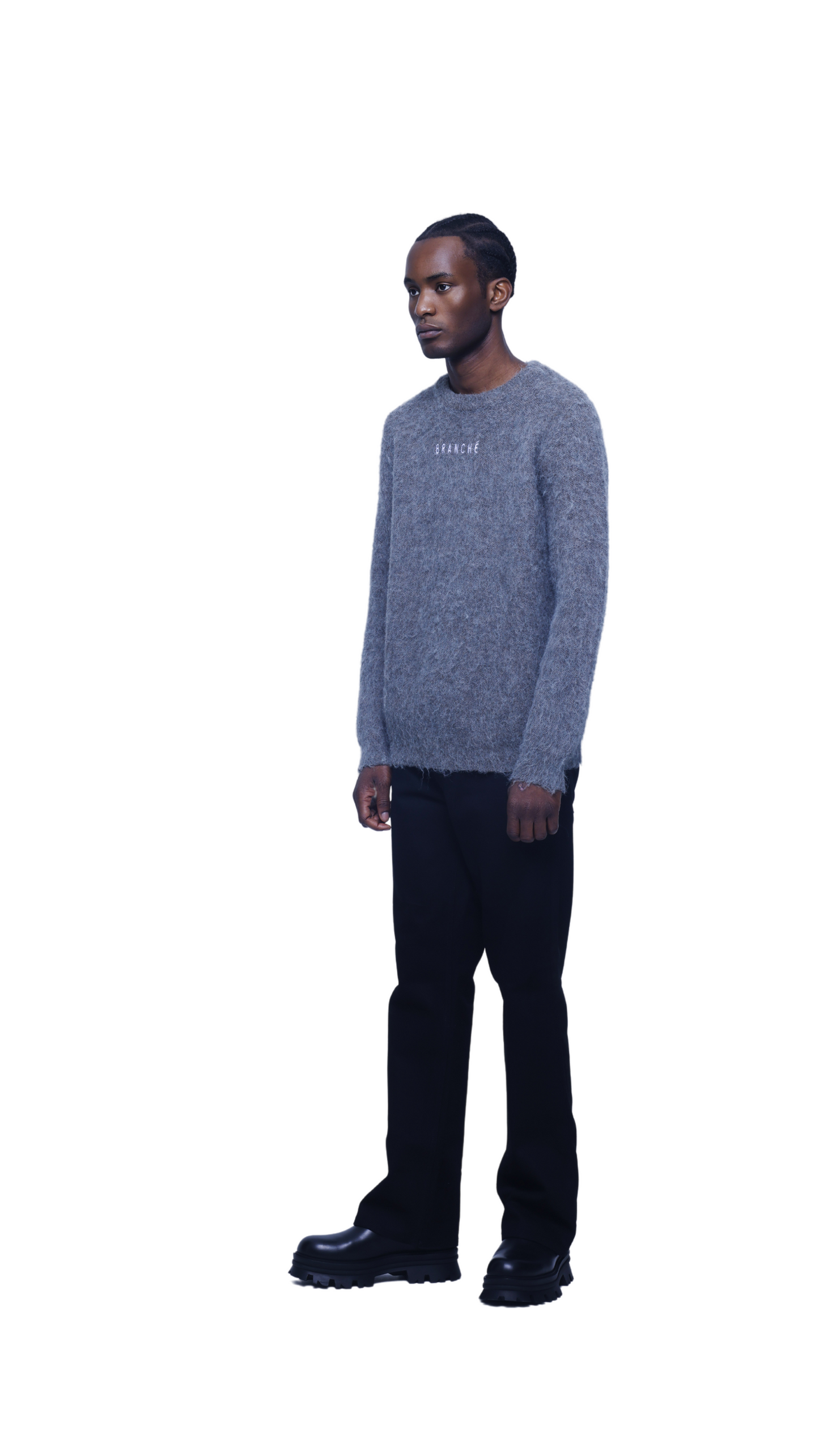 mohair sweater black
