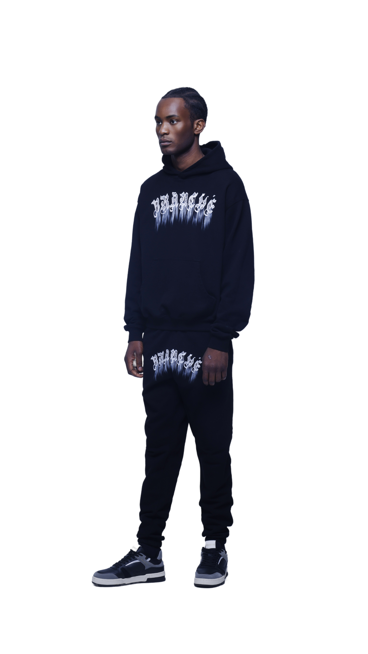 Organic Cotton Tracksuit Bottom Black