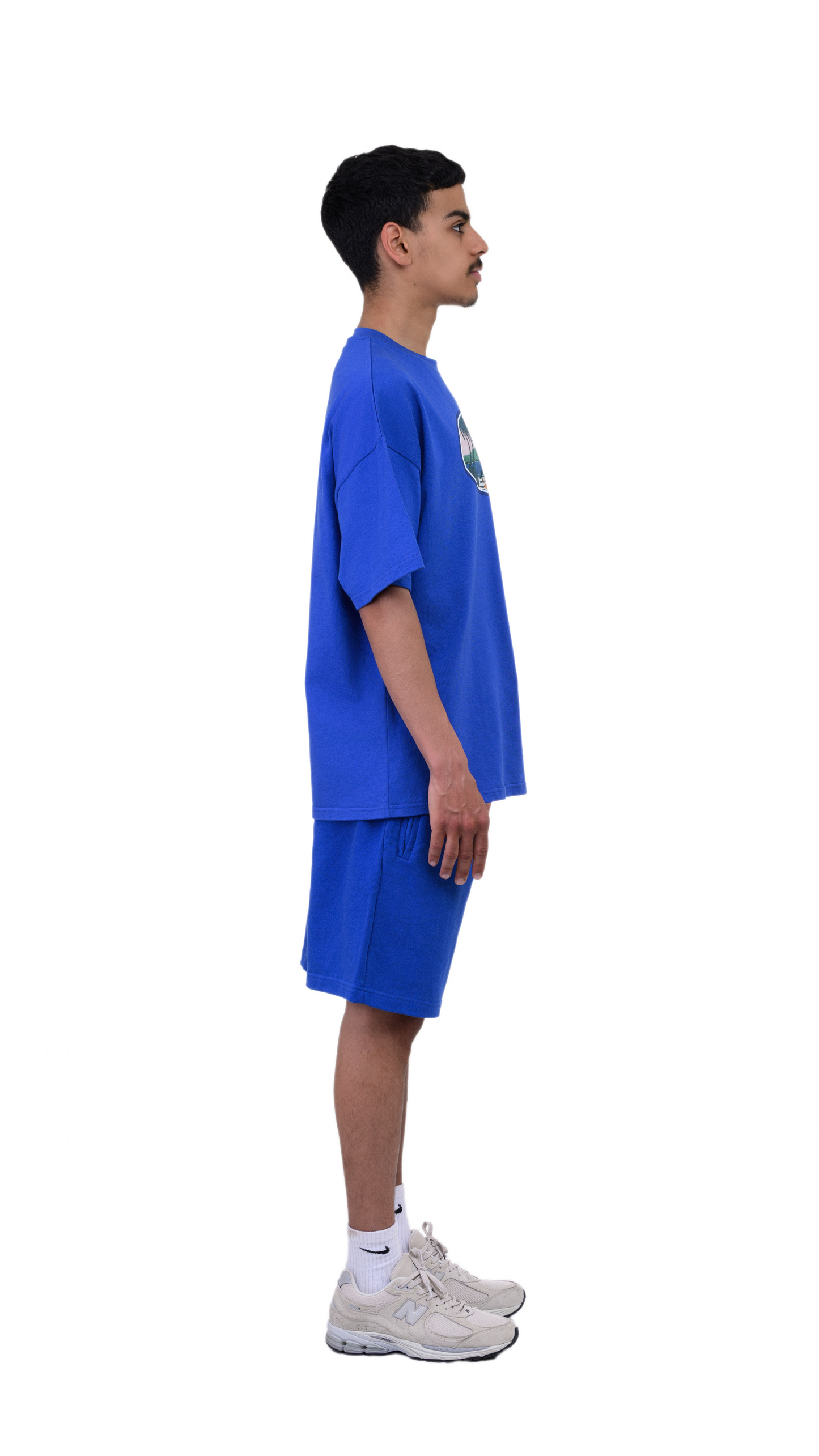 Buy Cobalt Blue T-Shirt | Luxury Organic Cotton