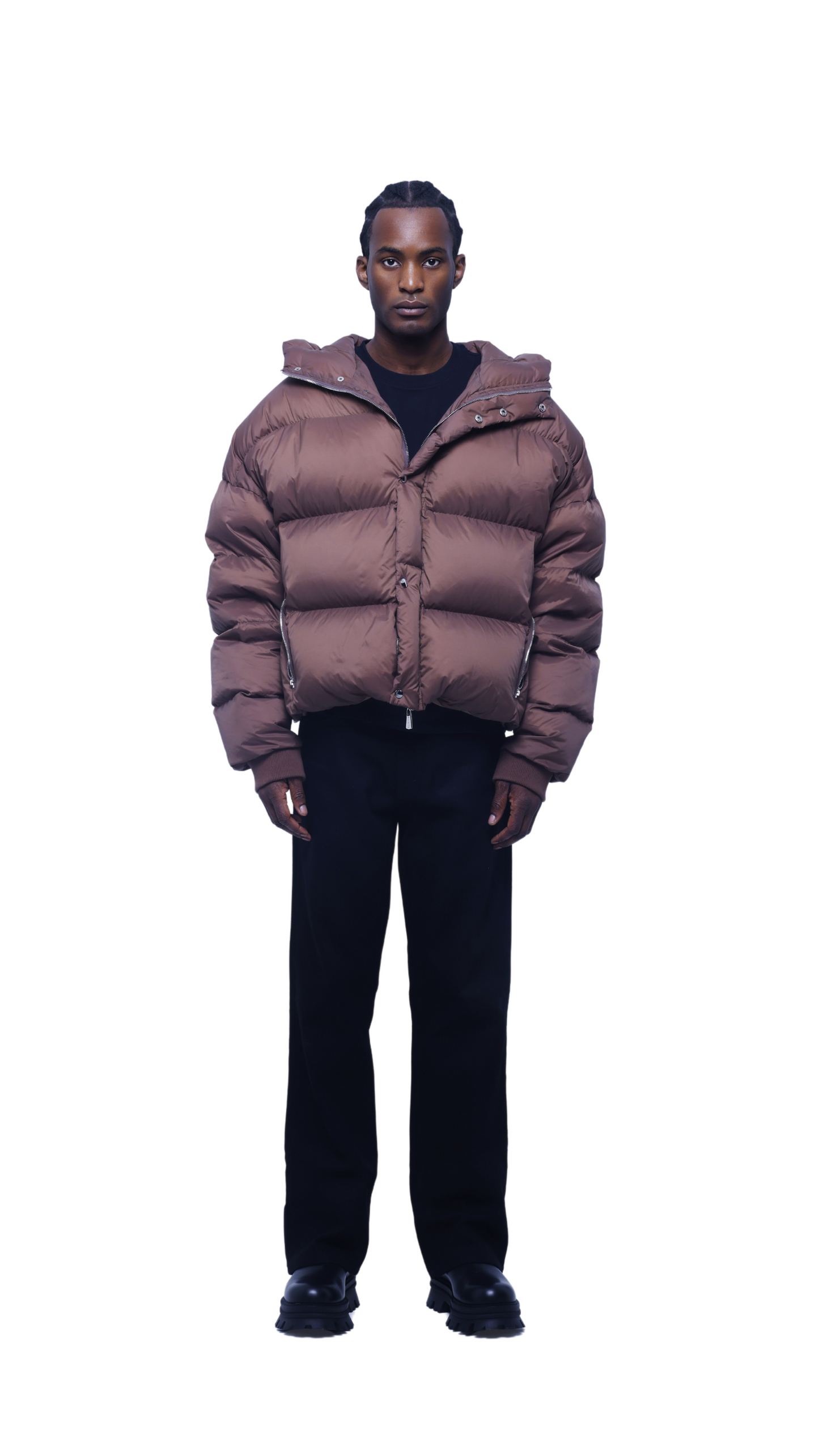 Limited Edition Brown Puffer Jacket | Shop Luxury Now