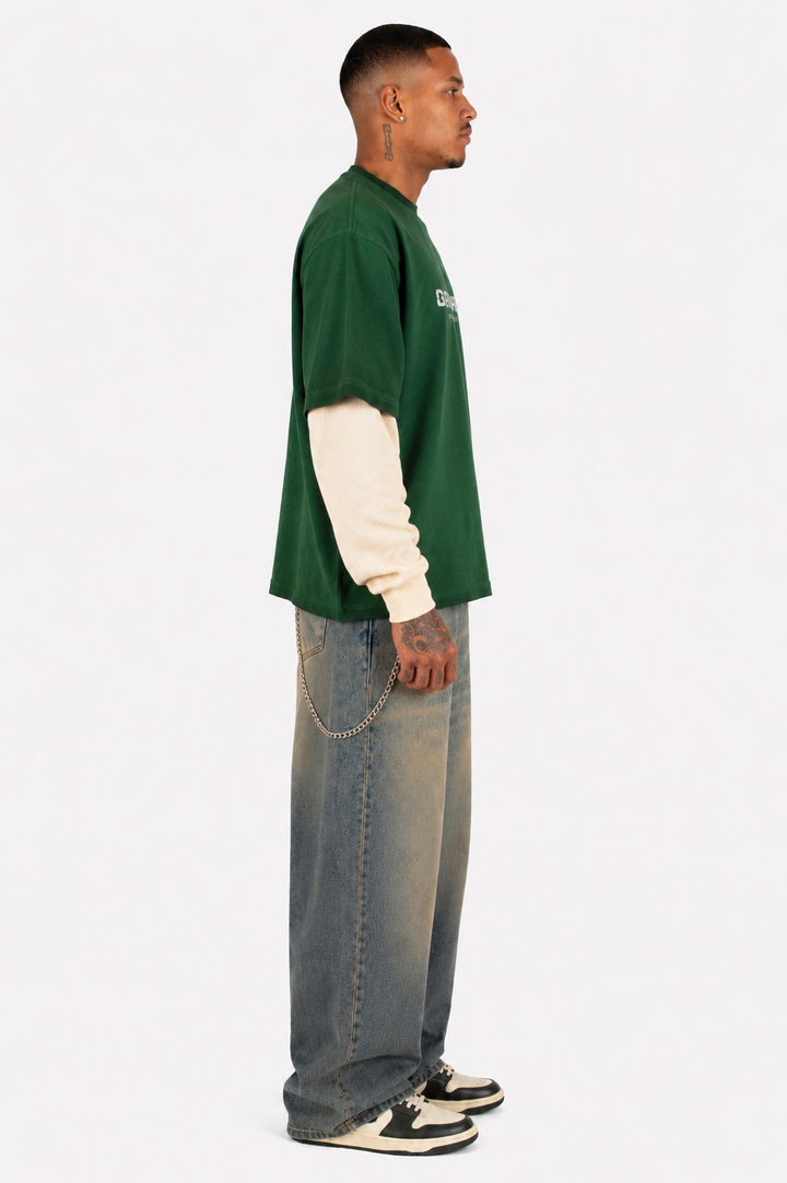 FOREST SUN-DRIED SKATER TEE